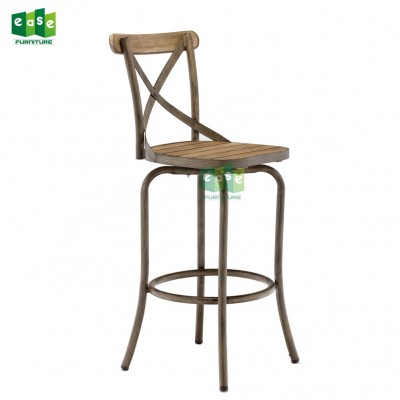 Modern tall high bar chair with back bar stool (E1304BAR)